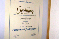 Gesllbrev